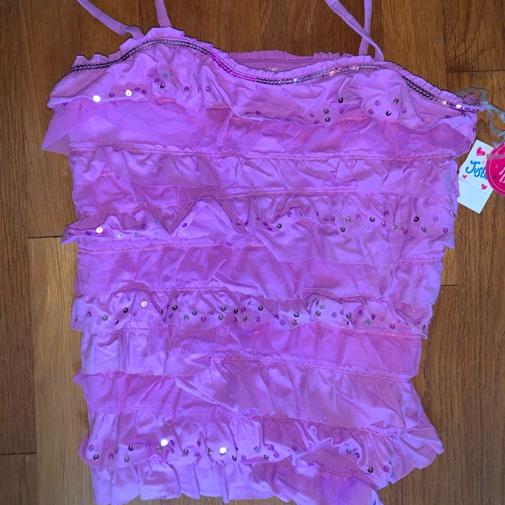 JUSTICE PURPLE TANK TOP